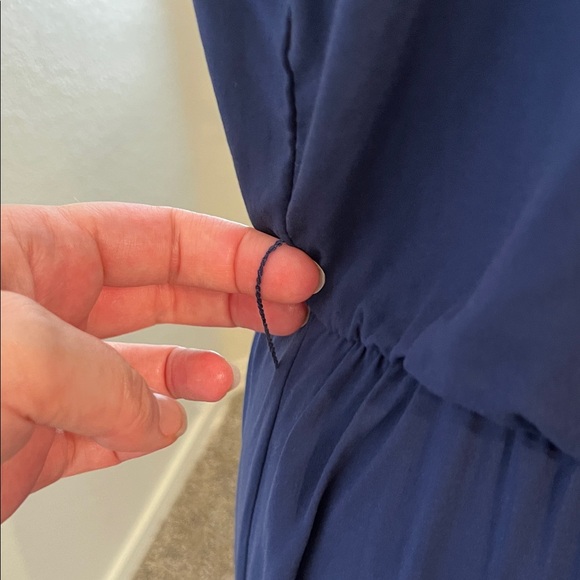 Grecerelle Navy High Low Dress Size M NWT - Picture 5 of 10